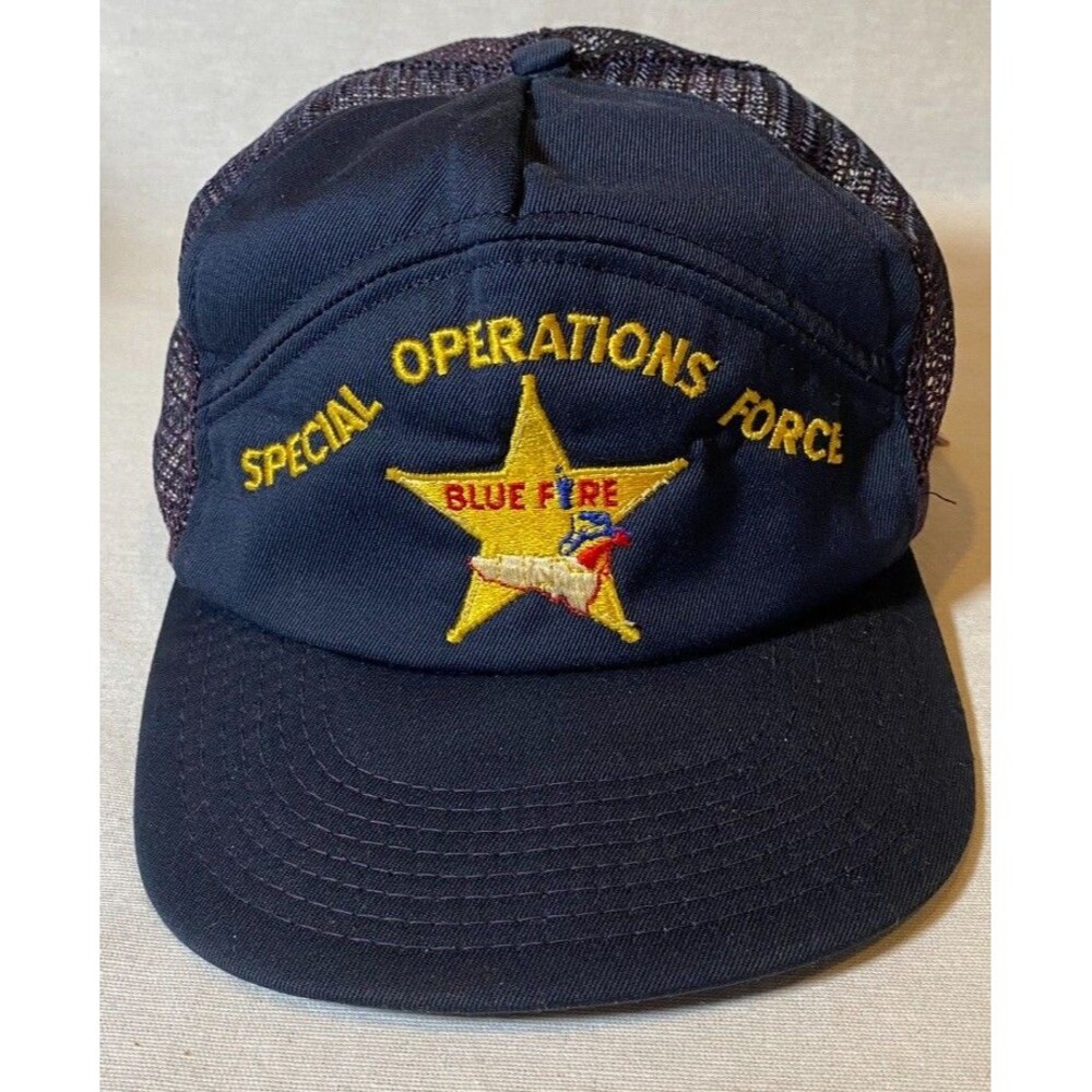 Blue Fire Civil Air Patrol Southwest Region Special Operations Snapback Hat Cap